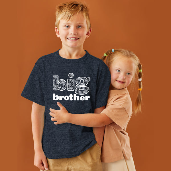 Big Brother Shirt for Toddler Promoted to Big Brother Outfit Pregnancy Announcement Reveal Kids T-Shirt