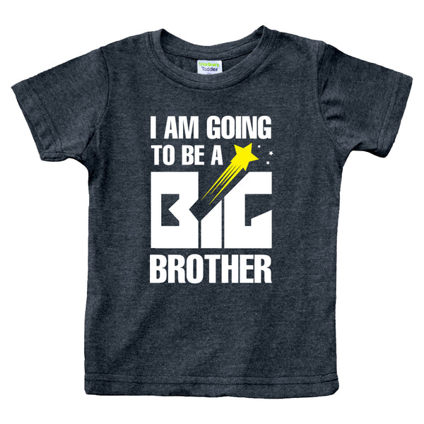 Big Brother Shirt I'm Going to Be A Big Brother New Announcement Reveal Kids T-Shirts Boy Promoted Outfit Baby Boys