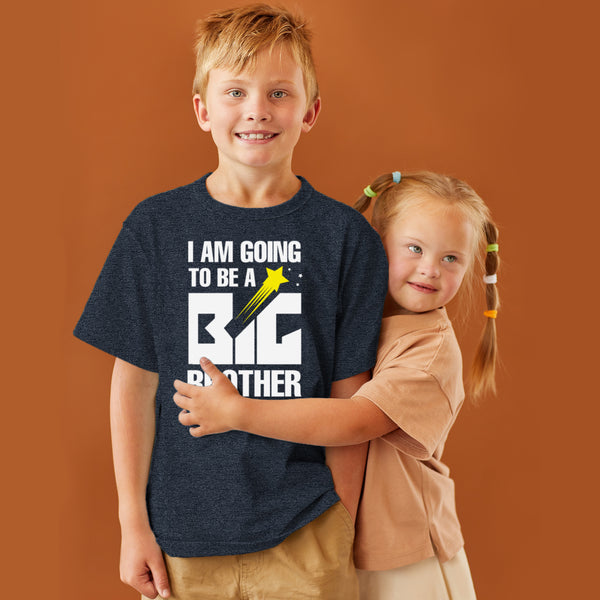 Big Brother Shirt I'm Going to Be A Big Brother New Announcement Reveal Kids T-Shirts Boy Promoted Outfit Baby Boys