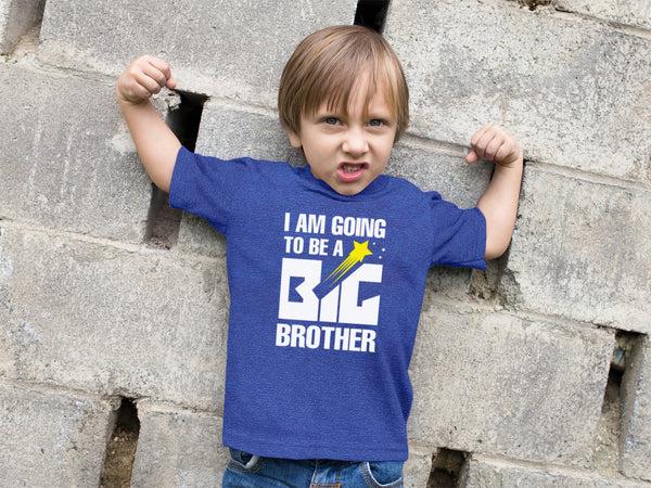 Big Brother Shirt I'm Going to Be A Big Brother New Announcement Reveal Kids T-Shirts Boy Promoted Outfit Baby Boys