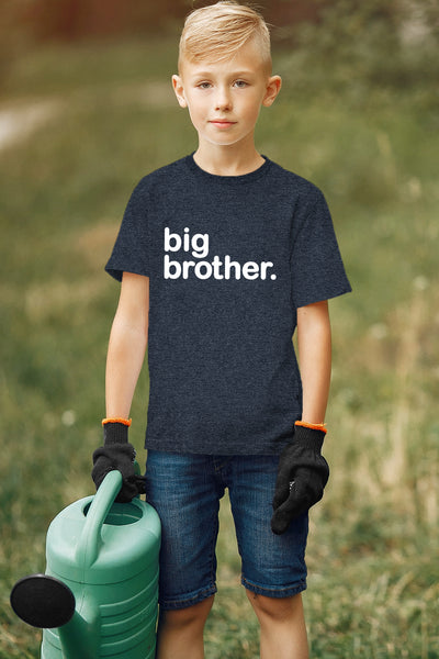 Big Brother Shirt for Toddler Boys Outfit Pregnancy Announcement Reveal Kids Tshirt
