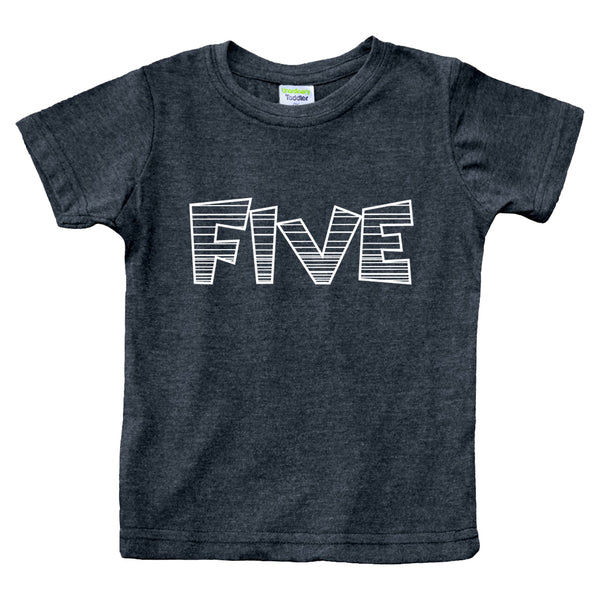 5th Birthday Shirt Boys 5 Year Old Outfit Boy Five Years Happy Bday Gift Fifth Tshirt