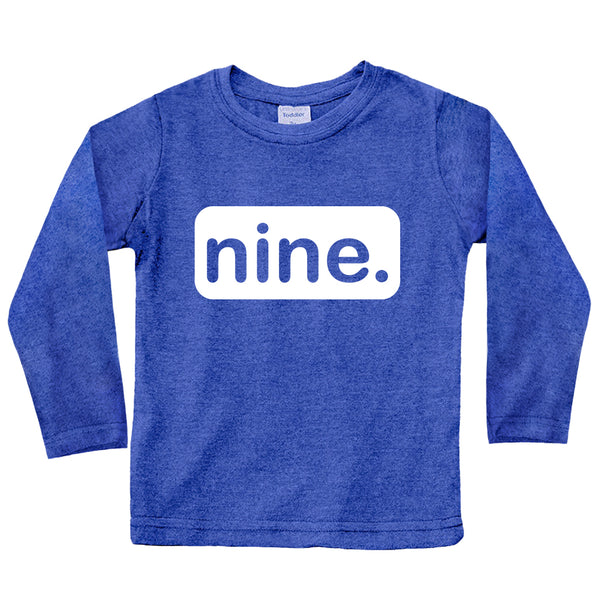 9th Birthday Shirt for Boys Nine Tshirt Gifts 9 Year Old boy Gifts 9 yr Birthday