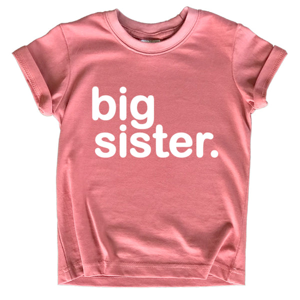 Big Sister Shirt Outfit Announcement Toddler Sibling Reveal to be 18 Months 2t 3t