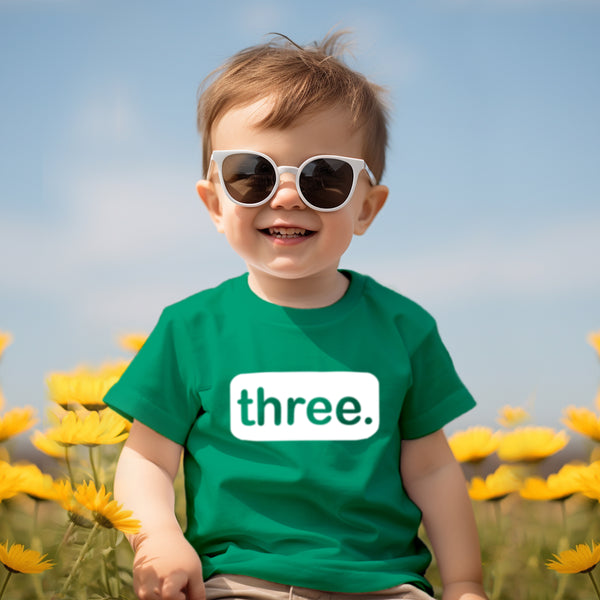 3rd Birthday Shirt boy Third Outfit 3 Year Old Toddler Gift Baby Tshirt Party Shirts