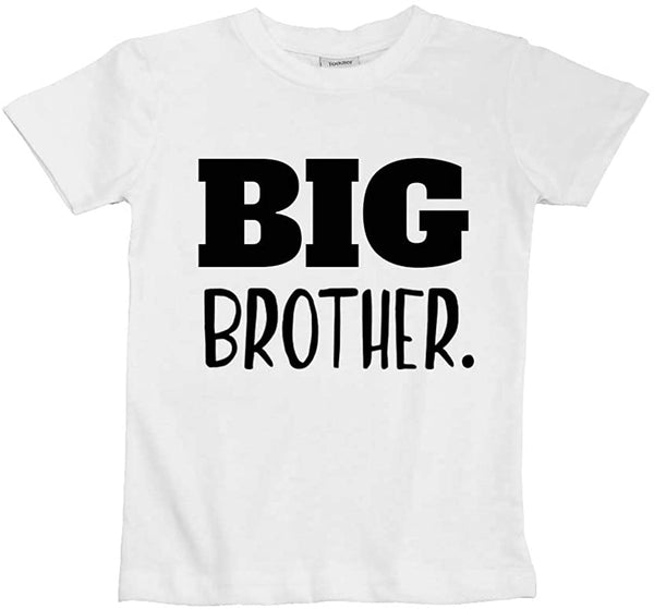 Big Brother Shirt for Toddler | Promoted to Best Big Brother | Announcement Baby Boys