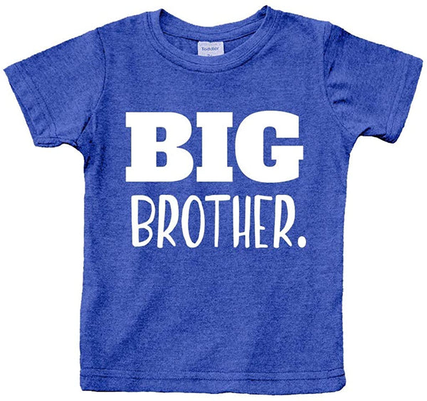 Big Brother Shirt for Toddler | Promoted to Best Big Brother | Announcement Baby Boys