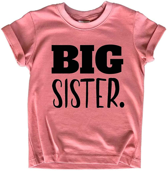 Big Sister Shirt | Big Sister Announcement | Toddler Shirts | Promoted to Girls Outfit