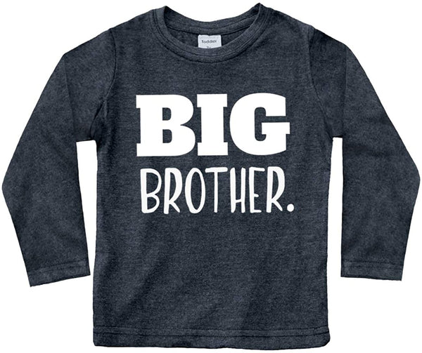 Big Brother Shirt for Toddler | Promoted to Best Big Brother | Announcement Baby Boys