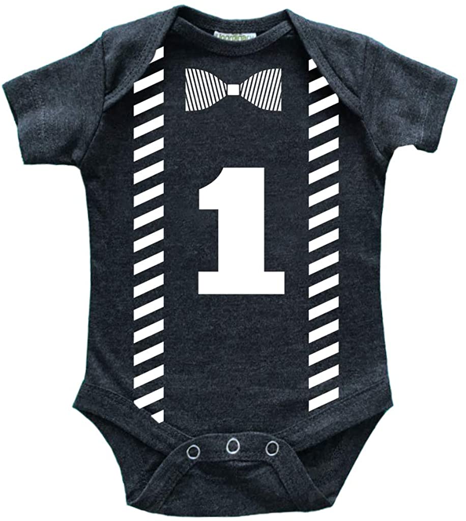 first birthday outfit boy 1st birthday one year old baby shirt happy b – Unordinary Toddler