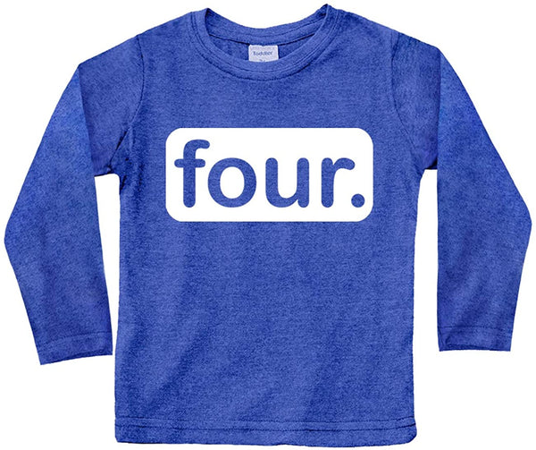 4th Birthday Shirt boy Gifts for 4 Year Old Boys Shirts Toddler Tshirt Fourth