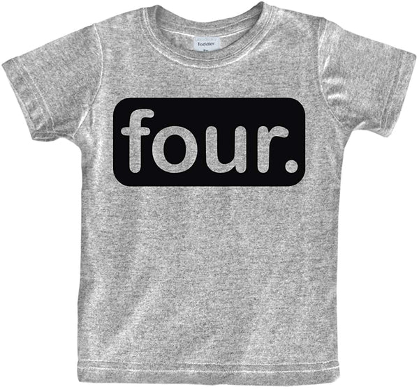 4th Birthday Shirt boy Gifts for 4 Year Old Boys Shirts Toddler Tshirt Fourth