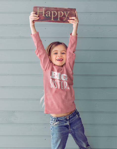 Big Sister Shirt | Big Sister Announcement | Toddler Shirts | Promoted to Girls Outfit
