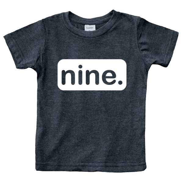 9th Birthday Shirt for Boys Nine Tshirt Gifts 9 Year Old boy Gifts 9 yr Birthday