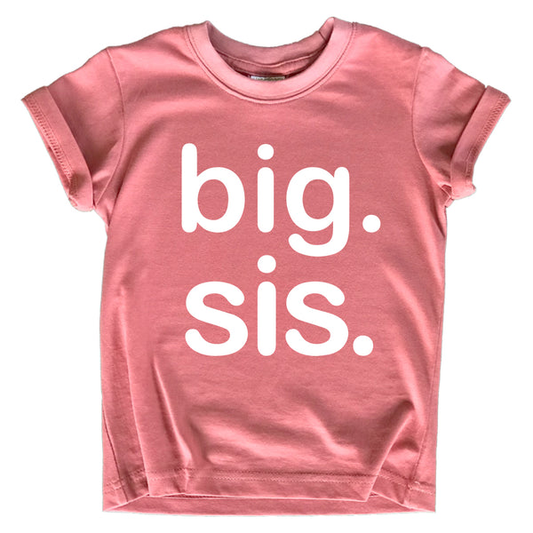 Big sis Shirt Big Sister Shirt Toddler Girls Outfit Promoted Announcement Tshirt