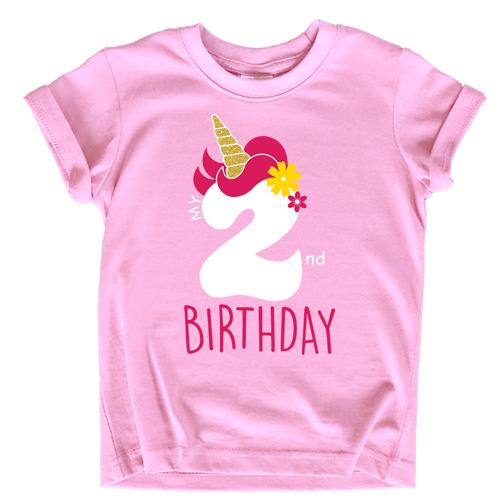 2nd Birthday Outfits for Toddler Girls im Two Cute Shirt Girl 2 Year o –  Unordinary Toddler