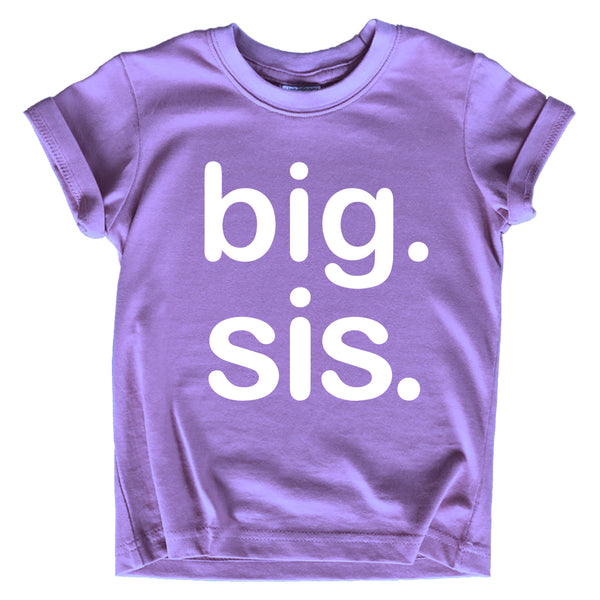 Big sis Shirt Big Sister Shirt Toddler Girls Outfit Promoted Announcement Tshirt