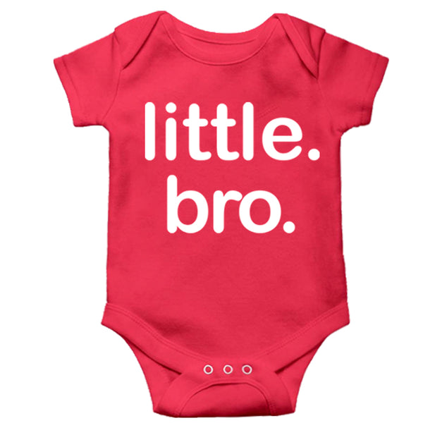 Little Brother Newborn Outfit for Boys Little bro Baby Shower boy Romper Bodysuit