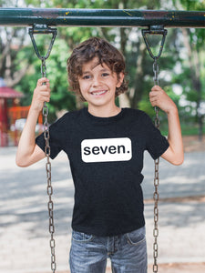 7th Birthday Boy