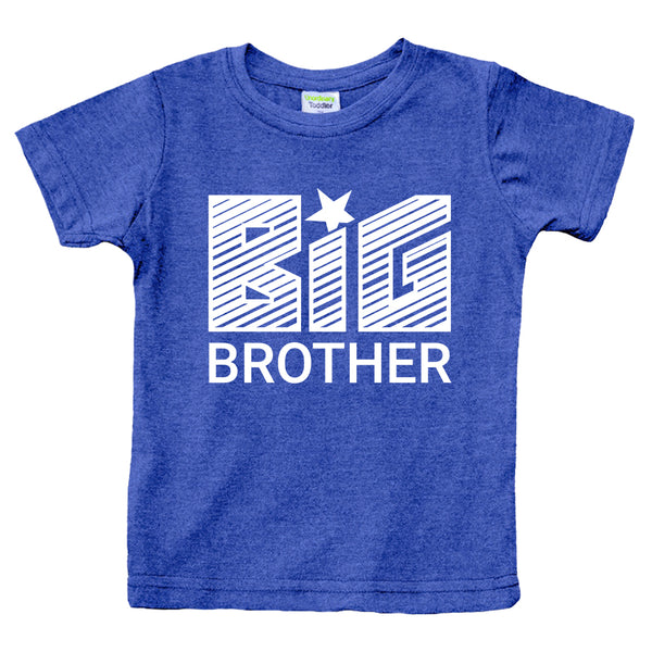 Big Brother Shirt for Toddler Boys Outfit Promoted to Big Brother Announcement Reveal Kids T-Shirt