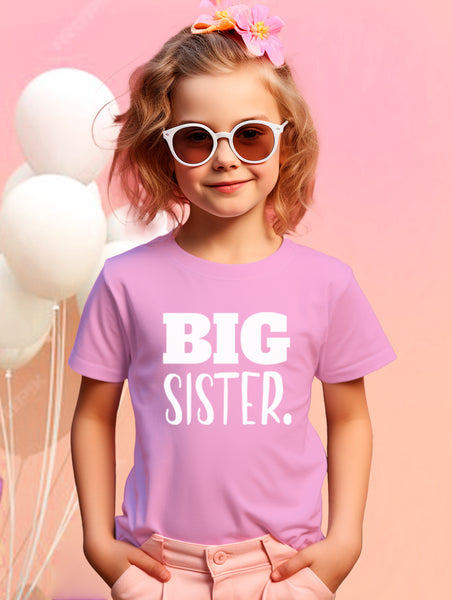 Big Sister Shirt | Big Sister Announcement | Toddler Shirts | Promoted to Girls Outfit