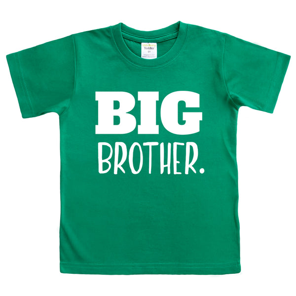 Big Brother Shirt for Toddler | Promoted to Best Big Brother | Announcement Baby Boys