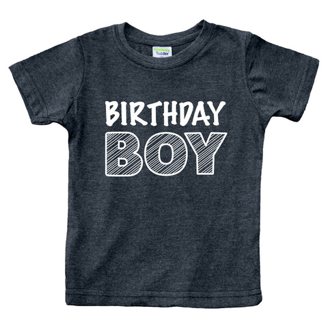 Birthday boy Shirt Boys Toddler Outfit First Happy 2t 3t 4t 5 Year Old 6 Kids 7th Tshirt