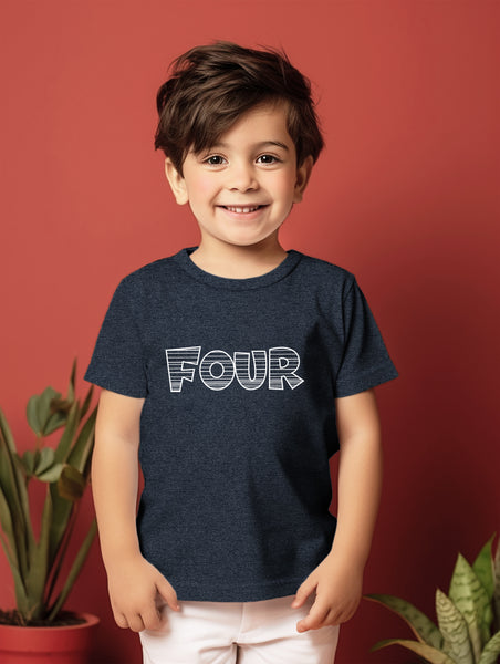 4th Birthday Shirt Boys 4 Year Old Outfit Boy Four Years Happy Bday Fourth Shirts