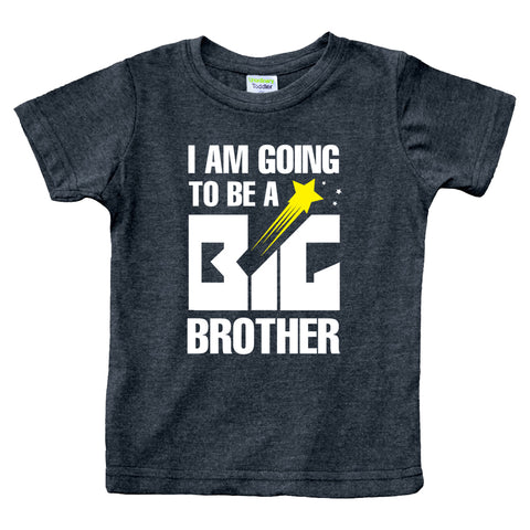 Big Brother Shirt I'm Going to Be A Big Brother New Announcement Reveal Kids T-Shirts Boy Promoted Outfit Baby Boys