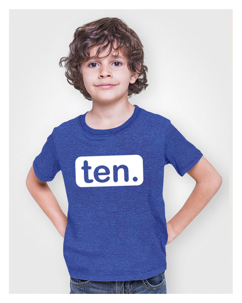 Unordinary Toddler 10th Birthday Shirt Boys 10 Year Old Boys Gifts Ten yr Tenth Birthday Tshirt Gift