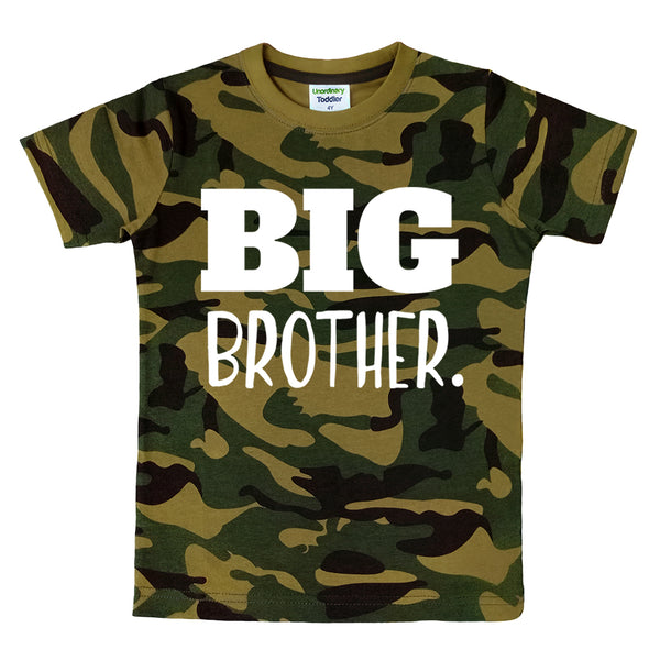 Big Brother Shirt for Toddler | Promoted to Best Big Brother | Announcement Baby Boys