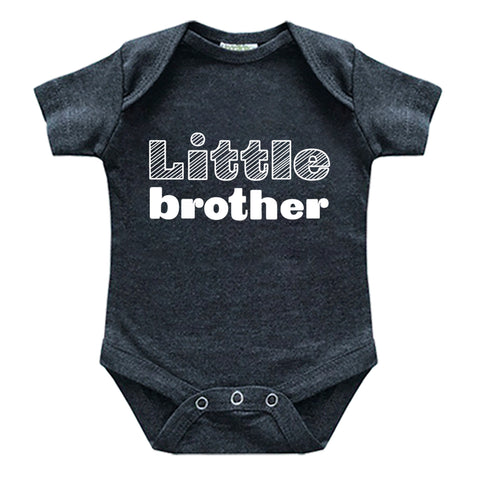 little brother newborn outfits baby brother bodysuit boy announcement coming home outfit reveal
