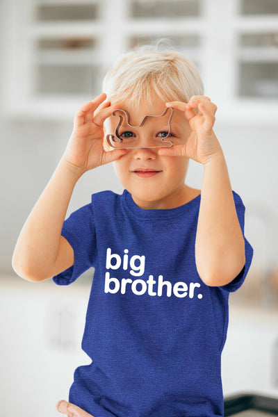 Big Brother Shirt for Toddler Boys Outfit Pregnancy Announcement Reveal Kids Tshirt