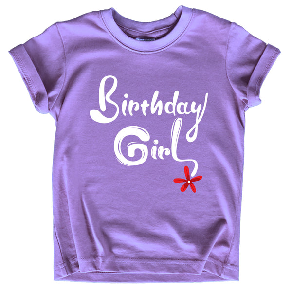 Birthday Girl Shirt Girls Birthday Outfit Toddler Baby tee 1st 2nd 3rd 4th 5th 6th 7th