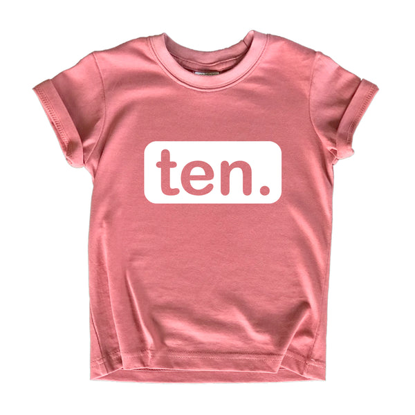 Unordinary Toddler 10th Birthday Shirt Girls 10 Year Old Girl Gifts Tshirt Ten yr Tenth Birthday Tees