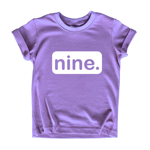 9th Birthday Shirt Girls Nine Tshirt Gifts 9 Year Old Girl Gifts 9 yr Birthday Tees