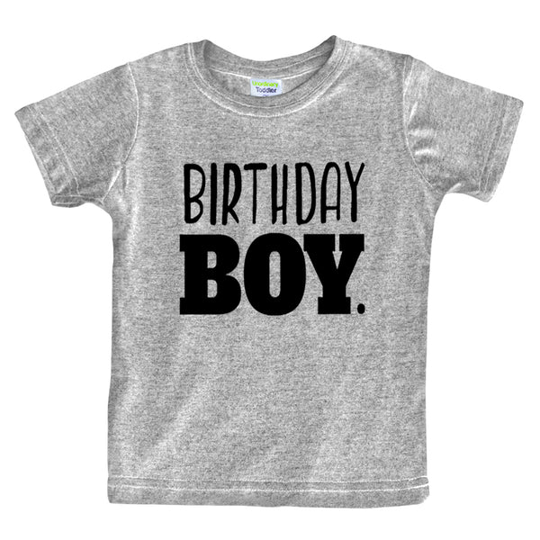 Birthday boy Shirt Toddler Boys Outfit First Happy 2t 3t 4 Year Old 5 Kids 6th