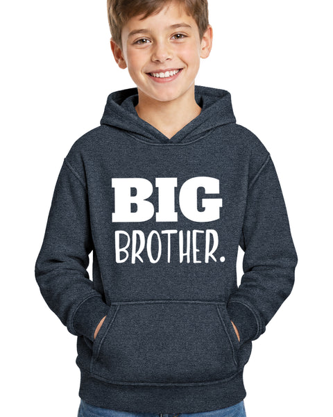 Big Brother Pullover Sweatshirt Hoodie for Toddler Boys Promoted to Big Brother Pregnancy Announcement Gift Sibling Reveal