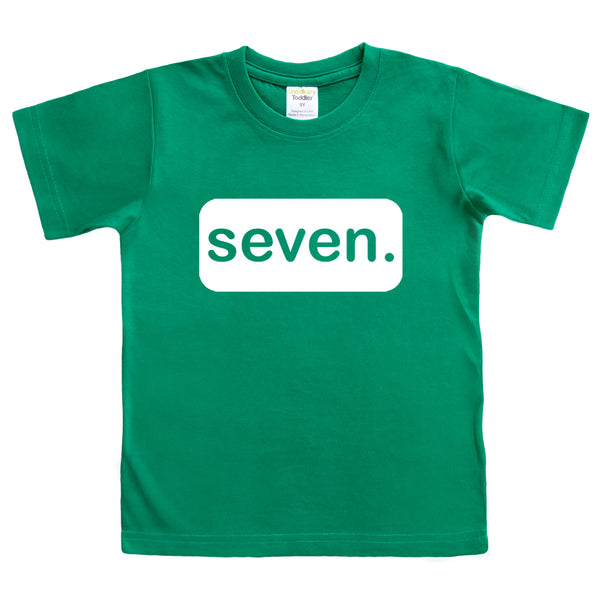 7th Birthday Shirt boy 7 Year Old Seven Tshirt Boys Seventh Birthday boy Shirts