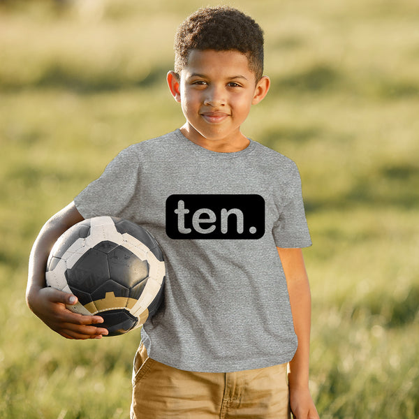 Unordinary Toddler 10th Birthday Shirt Boys 10 Year Old Boys Gifts Ten yr Tenth Birthday Tshirt Gift