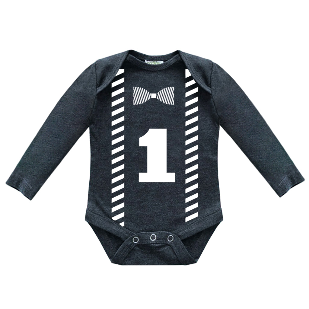 first birthday outfit boy 1st birthday one year old baby shirt happy b – Unordinary Toddler